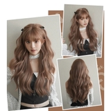 C0556 BỘ SÓNG DỢN NÂU HỒNG BERRY
