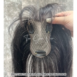 IS071 MÁI THẬT 4D PHỐI LƯỚI SAO MÓC TAY SIZE 8x10/25CM