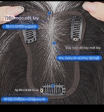 IS080 MÁI THẬT 4D MÓC LƯỚI  FULL SIZE 8X11/25CM