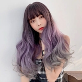 C0375 (1237) XOĂN NÂU OMBRE TÍM KHÓI 3D