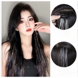 LIGHT TÓC MIX KIM TUYẾN BẠC 60CM