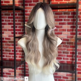 SDD11 XOĂN SÓNG DÀI NÂU OMBRE 3D (LƯỚI TRÁN)