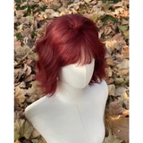 2244 BỘ XÙ HIPPIE MÁI THƯA ĐỎ COLA