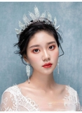 Vương Miện Lông Vũ Bạc 16