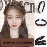 CÀI BÍM TÓC KIỂU 6 ĐÍNH ĐÁ