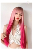 Z7007 THẲNG DÀI OMBRE HỒNG 3D