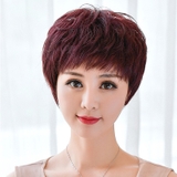 8885- TÓC THẬT TÉM ĐỎ RƯỢU