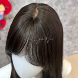 [DỆT KIM] 2840D THẲNG DÀI SOLE TẦNG MÁI BAY DA ĐẦU LỚN NÂU ĐEN