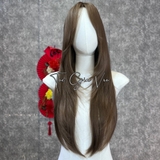 [DỆT KIM] FZD116 THẲNG LAYER MÁI BAY DA ĐẦU LỚN