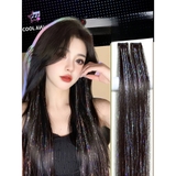 LIGHT TÓC MIX KIM TUYẾN BẠC 60CM