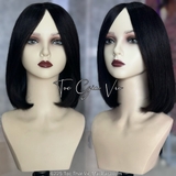 6225 TÓC THẬT DỆT KIM MÓC LƯỚI TRÁN 30CM