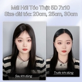 MÁI HÓI TÓC THẬT 7x10/25cm