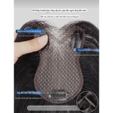 811 [P2042] MÁI THẬT 4D TRÁN VIỀN REN CHỮ V VÔ HÌNH SIZE 8X11CM