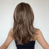 LC002 SIÊU LƯỚI T CÚP LAYER NGÔI LỆCH LIGHT BẠCH KIM