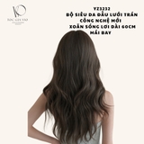 YZ3232 BỘ DỢN SÓNG DỆT KIM LƯỚI TRÁN 73CM
