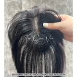 IS071 MÁI THẬT 4D PHỐI LƯỚI SAO MÓC TAY SIZE 8x10/25CM