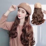 MZ81 MŨ NỒI DẠ TÓC XOĂN 50CM