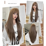 [DỆT KIM] DKL14 THẲNG LAYER 75CM DA ĐẦU LỚN