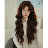 2955 SIÊU DA LƯỚI TRÁN XOĂN SÓNG MÁI BAY CHOCOLATE