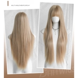 [DỆT KIM] DKL14 THẲNG LAYER 75CM DA ĐẦU LỚN