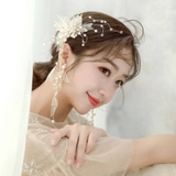 Set Kẹp Hoa Lưới Cô Dâu 27