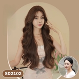 SD2102 BỘ SIÊU DA LƯỚI TRÁN XOĂN TRÀ ẤM 80CM