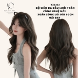 YZ3232 BỘ DỢN SÓNG DỆT KIM LƯỚI TRÁN 73CM