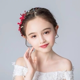 Cài Pha Lê Hoa Đỏ 29