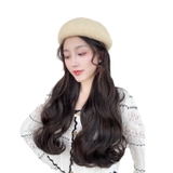 MZ81 MŨ NỒI DẠ TÓC XOĂN 50CM
