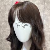 CH2145 XOĂN SÓNG DÀI MÁI BAY NÂU ĐEN