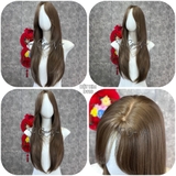 [DỆT KIM] FZD116 THẲNG LAYER MÁI BAY DA ĐẦU LỚN