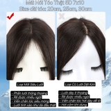 MÁI HÓI TÓC THẬT 7x10/25cm