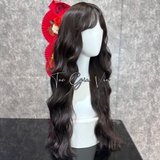 CH2145 XOĂN SÓNG DÀI MÁI BAY NÂU ĐEN