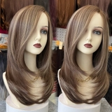 LC002 SIÊU LƯỚI T CÚP LAYER NGÔI LỆCH LIGHT BẠCH KIM