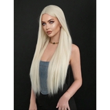 Z87007 MÀU BẠCH KIM- THẲNG SUÔNG MÁI DÀI 75CM