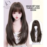 [DỆT KIM] MK08 BỘ THẲNG LAYER DÀI 60CM MÁI BAY