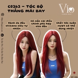 C0363 BỘ THẲNG DÀI MÁI BAY ĐỎ MÂM XÔI