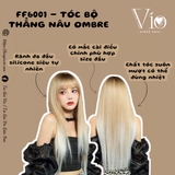 FF6001 THẲNG NÂU OMBRE VÀNG KHÓI 3D
