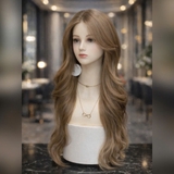 ST01 SIÊU LƯỚI T XOĂN SÓNG LAYER MÀU CARAMEL