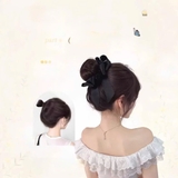 G24 KẸP NƠ RUY BĂNG ĐEN
