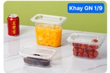 Khay Nhựa Đựng Buffet GN 1/9- [ Kích Thước: 17.4cm x 11cm ]