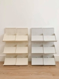 Kệ giày dép nhựa  - màu xám 21.5x18x25cm