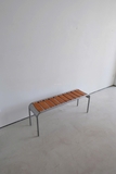 Bench gỗ 04 retro - mặt gỗ chân thép