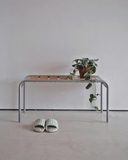 Bench gỗ 04 retro - mặt gỗ chân thép