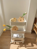 Kệ IKEA 4 bánh xe - 45x35xH78cm