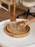 Khay trà  - tròn lớn