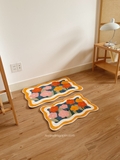 Thảm hoa màu sắc - lớn 50x80cm