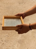 Khay gỗ kính cn