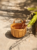 Giỏ tre treo đựng muỗng đũa