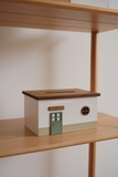 Nhà gỗ để khăn giấy 02 14x20cm cao 11cm